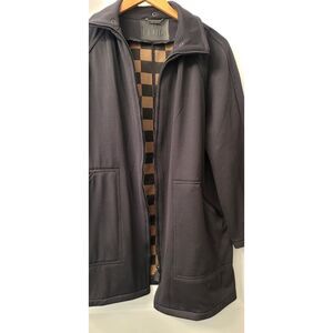 Fendi Overcoat Jacket Polyamide Size L Coat Trench Jacket Men's Ladies No Hood